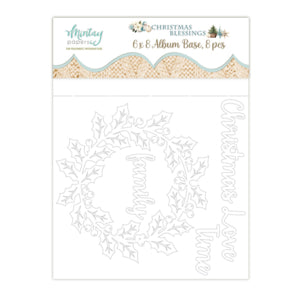 Christmas Blessings 6 x 8 Chipboard Album Set/8