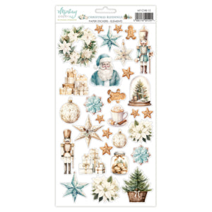 Christmas Blessings 6 x 12 Paper Stickers Elements