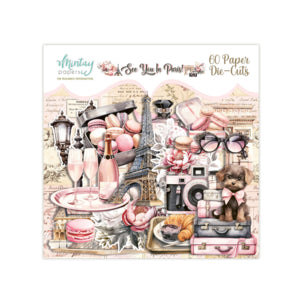 See You in Paris Die Cuts 60 Pieces