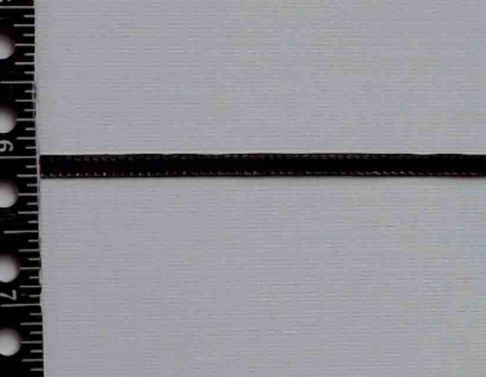 R510 1/8" Black Satin w/Gold