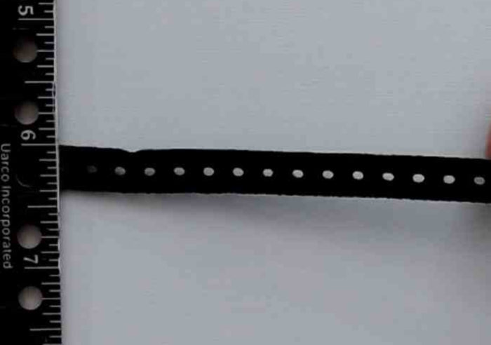 R560 3/8" Poly Velveteen Black