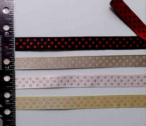 R596 3/8" Satin Reversable w/Dots