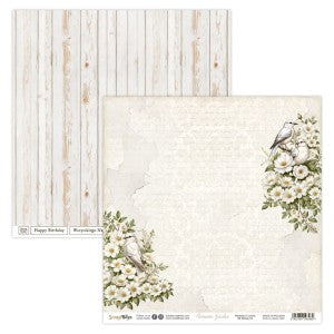 Romantic Garden 01 Double Sided 12 x 12