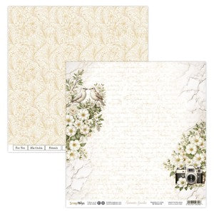 Romantic Garden 02 Double Sided 12 x 12