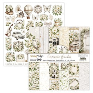Romantic Garden 12 x 12 Double Sided Pad