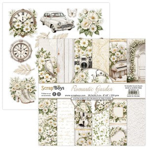 Romantic Garden 8x8 Double Sided Pad
