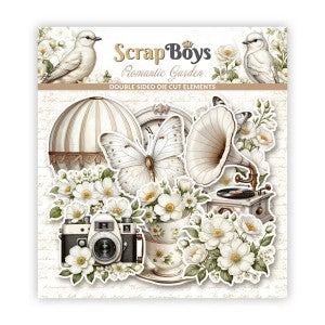 Romantic Garden Die Cuts 47/PK Double Sided