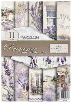 RP058 Rice Paper A4 ITD Set/11 Provence