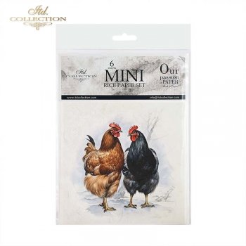 RSM111 Rice Paper Mini Set/6