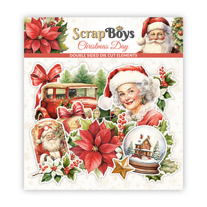 Christmas Day Die Cuts 47/PK Double Sided