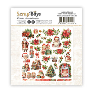 Christmas Day Die Cuts 47/PK Double Sided