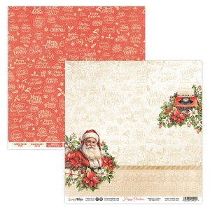 Happy Christmas 01 Double Sided 12 x 12