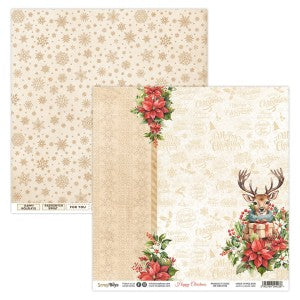 Happy Christmas 02 Double Sided 12 x 12