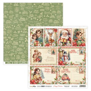 Happy Christmas 05 Double Sided 12 x 12