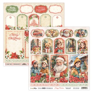 Happy Christmas 06 Double Sided 12 x 12
