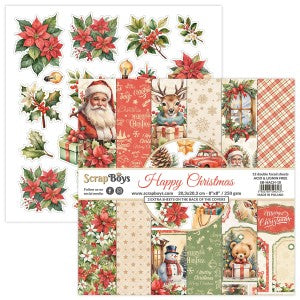 Happy Christmas 8x8 Double Sided Pad