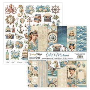 Old Marina 12 x 12 Double Sided Pad