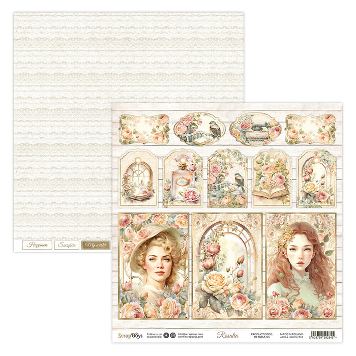 Old Farm 05 Double Sided 12 x 12 – Miniature Luxuries & Papers