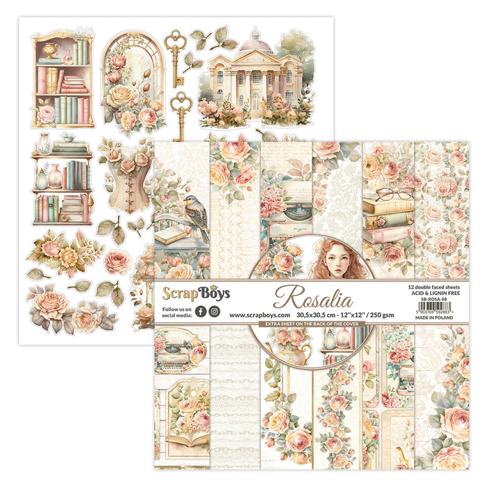 Rosalia 12 x 12 Double Sided Pad