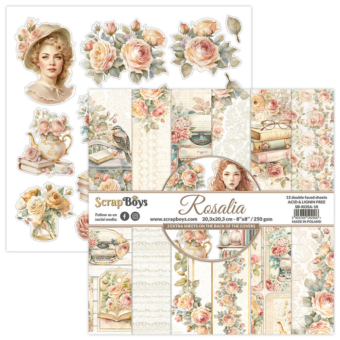 Rosalia 6x6 Double Sided Pad