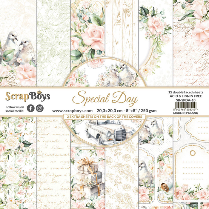 Special Day 6x6 Double Sided Pad