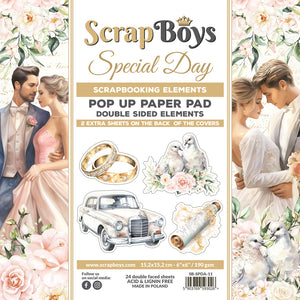 Pop Up Special Day 6x6 Double Sided Pad