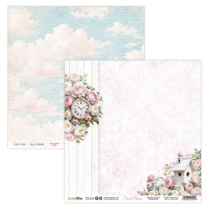 Sweet Peonies 01 Double Sided 12 x 12