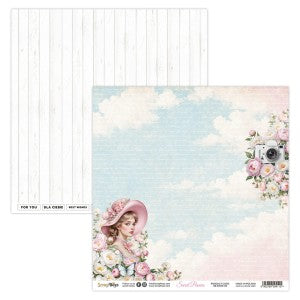 Sweet Peonies 02 Double Sided 12 x 12