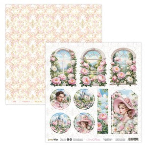 Sweet Peonies 03 Double Sided 12 x 12