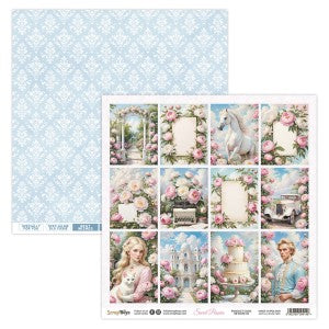 Sweet Peonies 05 Double Sided 12 x 12
