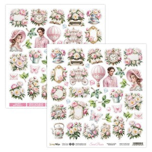 Sweet Peonies 07 Double Sided 12 x 12