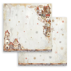 SBB1009 Double Sided Single Sheet Gear Up for Christmas Cozy Houses