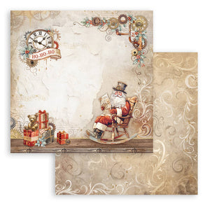SBB1011 Double Sided Single Sheet Gear Up for Christmas Santa Claus