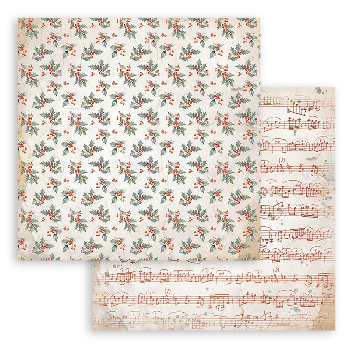 SBB1013 Double Sided Single Sheet Gear Up for Christmas Pattern