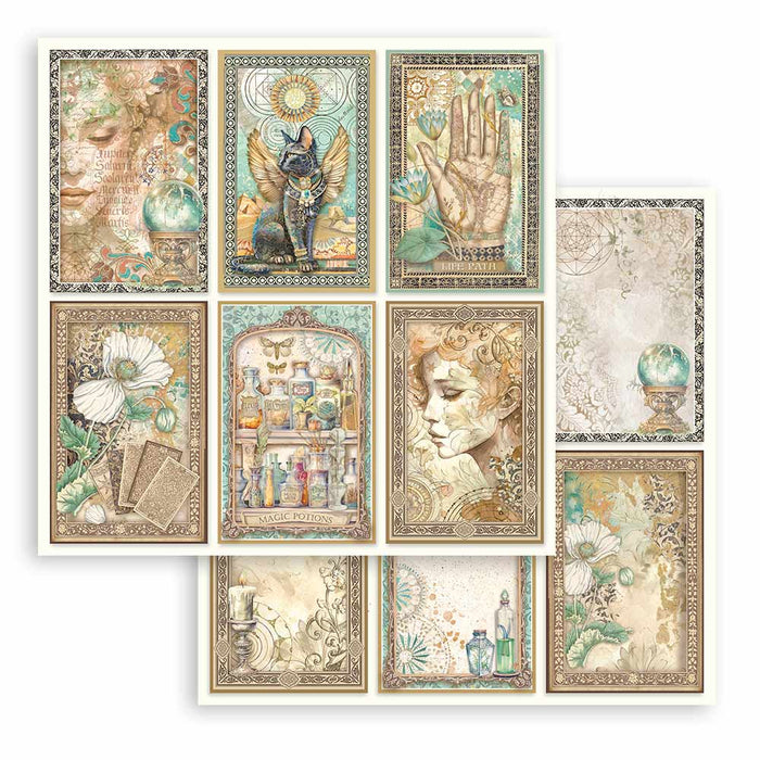 SBB999 Double Sided Single Sheet Fortune 6 Cards
