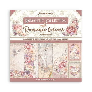 SBBL146 Paper Pad (12"x12") Romance Forever