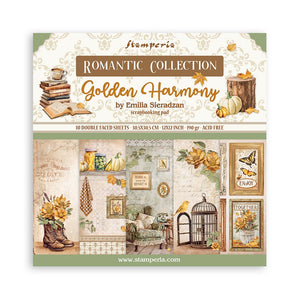 SBBL160 Paper Pad (12"x12") Golden Harmony