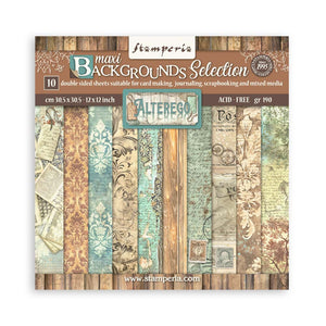 SBBL162 Paper Pad (12"x12") Alterego Backgrounds