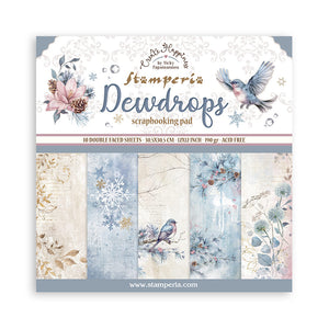 SBBL163 Paper Pad (12"x12") Dewdrops