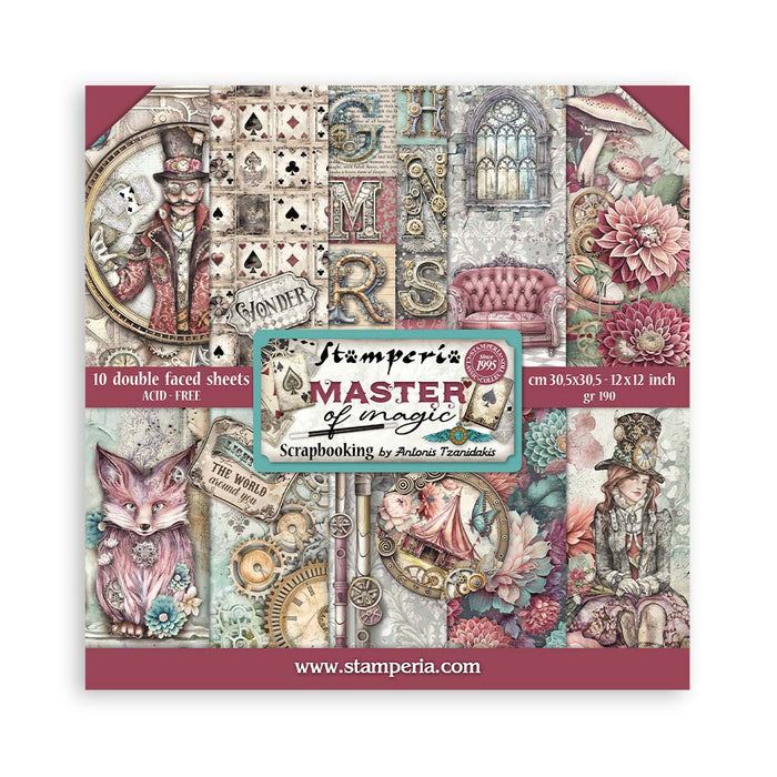 SBBL166 Paper Pad (12"x12") Master of Magic