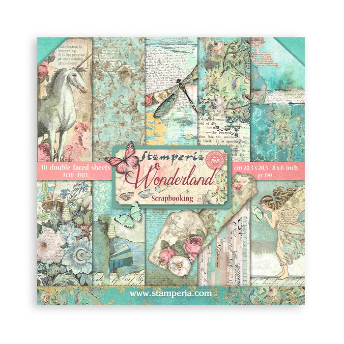 SBBS109 Paper Pad  (8"x8") Wonderland