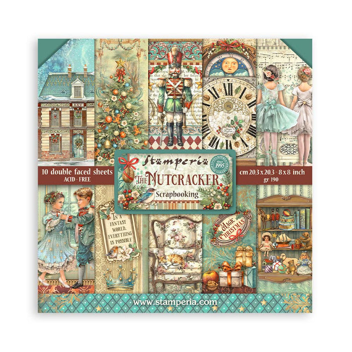 SBBS112 Paper Pad  (8"x8") The Nutcracker