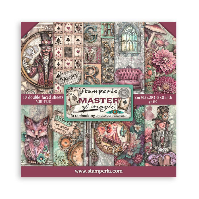 SBBS122 Paper Pad  (8"x8") Master of Magic