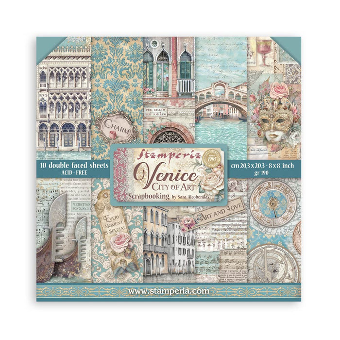 SBBS128 Paper Pad  (8"x8") Venice