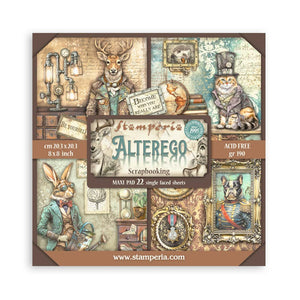 SBBSXB06 Paper Pad 22 sheets (8"x8") Alterego Single sided