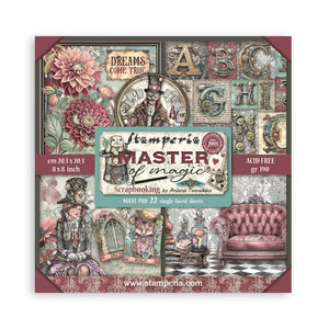 SBBSXB09 Paper Pad 22 sheets (8"x8") Master of Magic