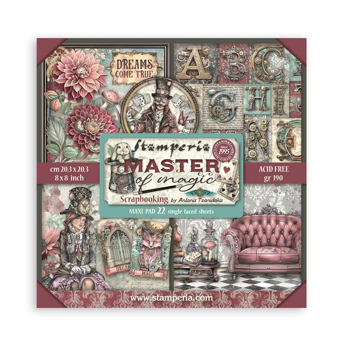 SBBSXB09 Paper Pad 22 sheets (8"x8") Master of Magic