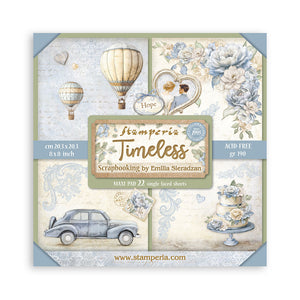 SBBSXB13 Paper Pad 22 sheets (8"x8") Timeless