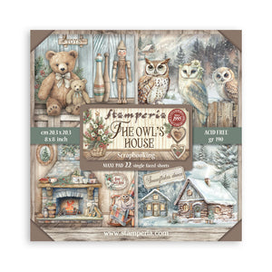 SBBSXB16 Paper Pad 22 sheets (8"x8") The Owl's House