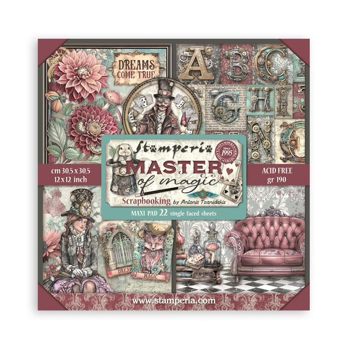 SBBXLB21 Paper Pad 22 sheets (12"x12") Master of Magic